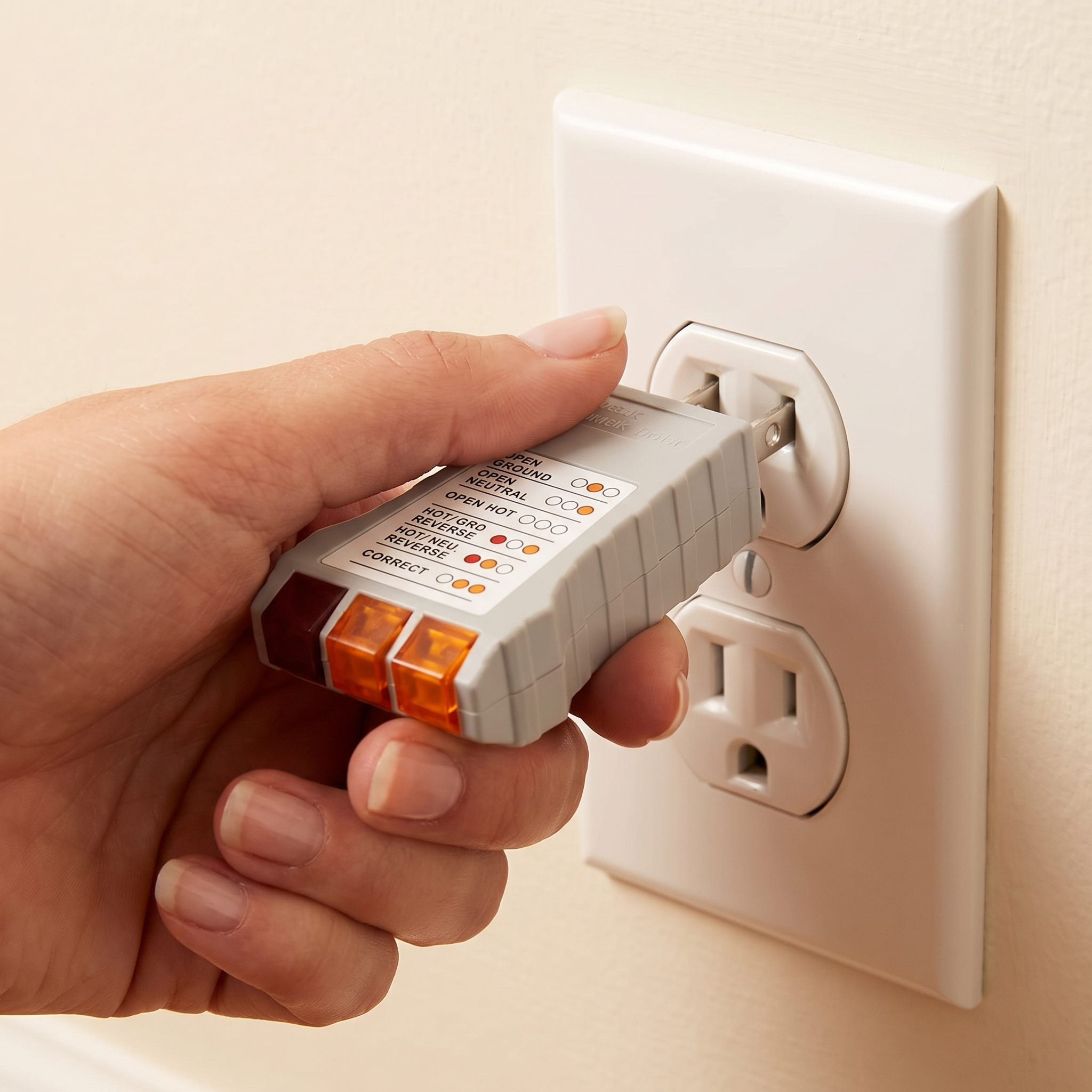 Primal Baseline™ Socket Tester (U.S. Plugs)
