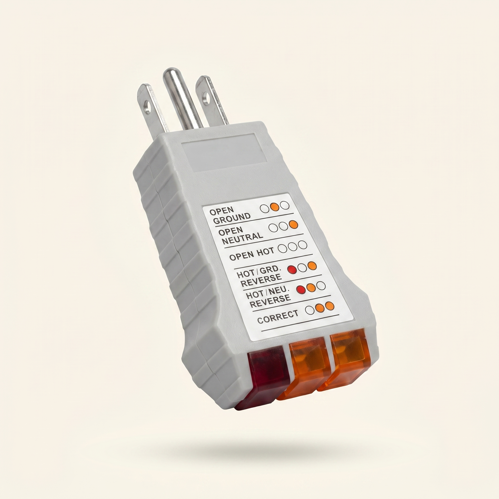 Primal Baseline™ Socket Tester (U.S. Plugs)